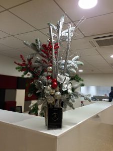 Comopisition Florale Noël