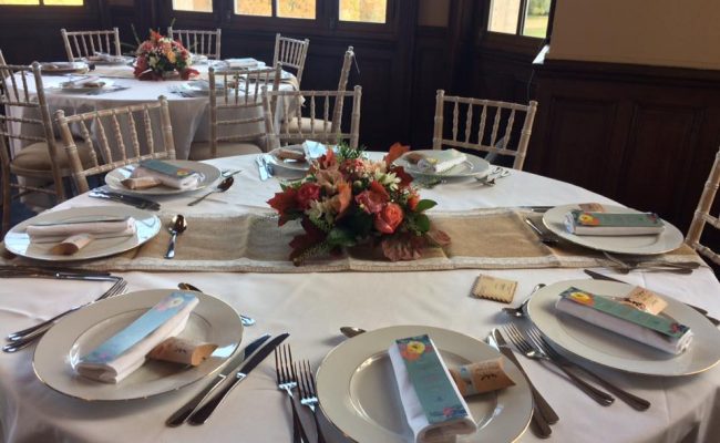 Décoration Florale pour salle et table de mariage – Centre de Table – Val Vert Fleurs